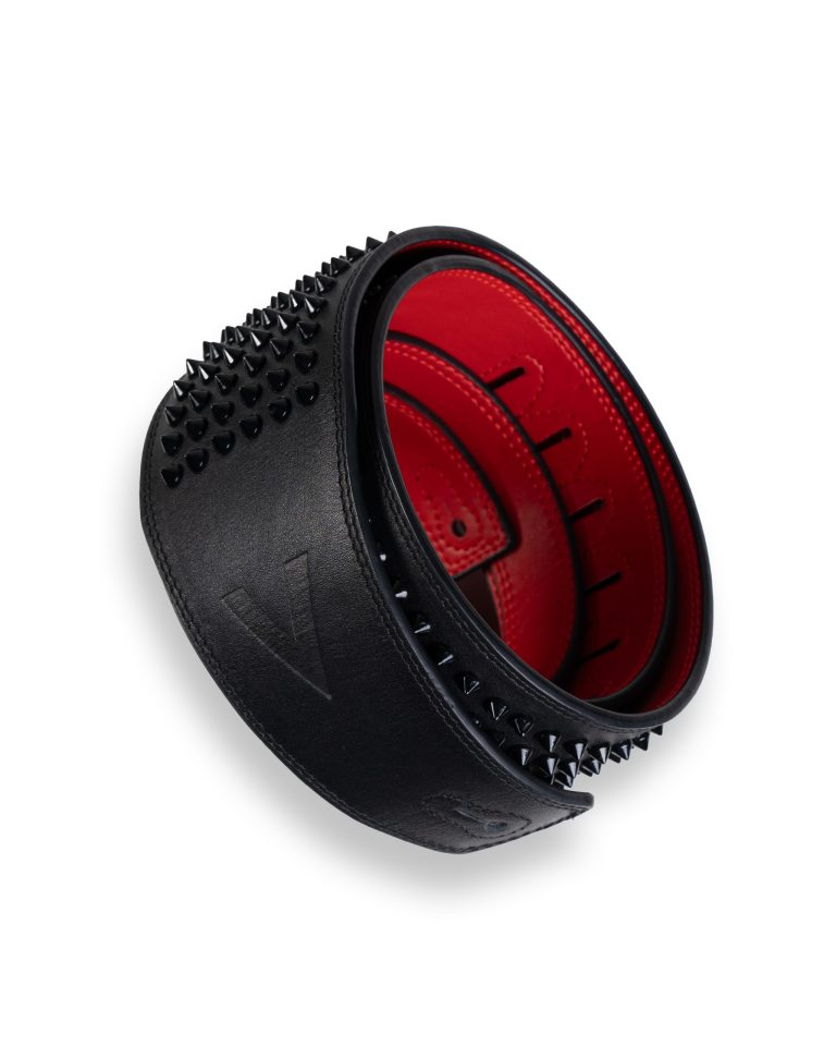 Varón Red Rival Guitar Strap Black