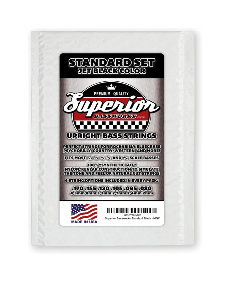 Cuerdas para Tololoche Superior Bassworks Standard Jet Black