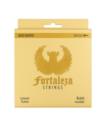 Cuerdas Fortaleza para Bajo Quinto de Acero Inoxidable Ball End